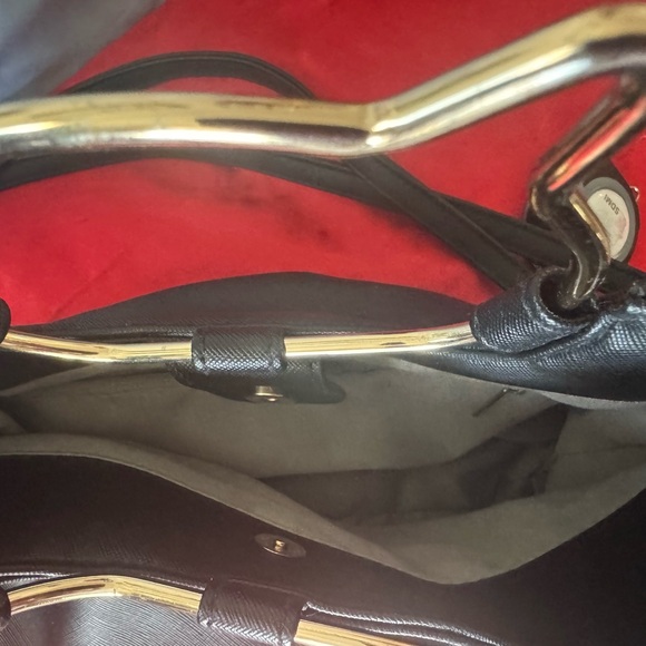 😻Cat shape Handle Chateau Shoulder Bag - EUC/like new-PURRfect for cat-lady MEOW - Picture 6 of 6